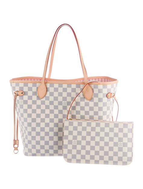 louis vuitton neverfull mm azur review|louis vuitton damier azur canvas.